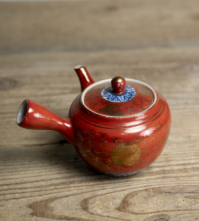 古九谷 九谷焼 赤絵 永楽 菓子皿 茶道具 6客 古九谷 九谷焼 赤絵 永楽