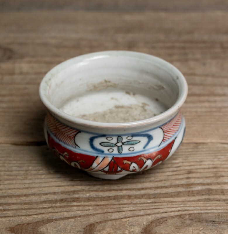 楽天市場】骨董○古伊万里色絵線香立て○香炉 | 江戸後期頃-19世紀頃