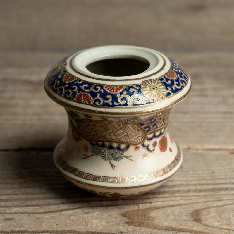 楽天市場】骨董○薩摩焼金襴手香炉○蓋なし | 大正昭和頃 - 20世紀頃