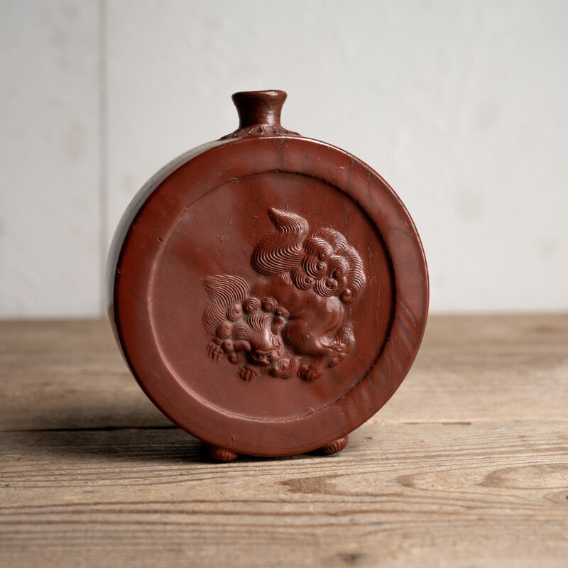 骨董 備前焼陽刻獅子文徳利｜2026年最新】備前 獅子の人気アイテム