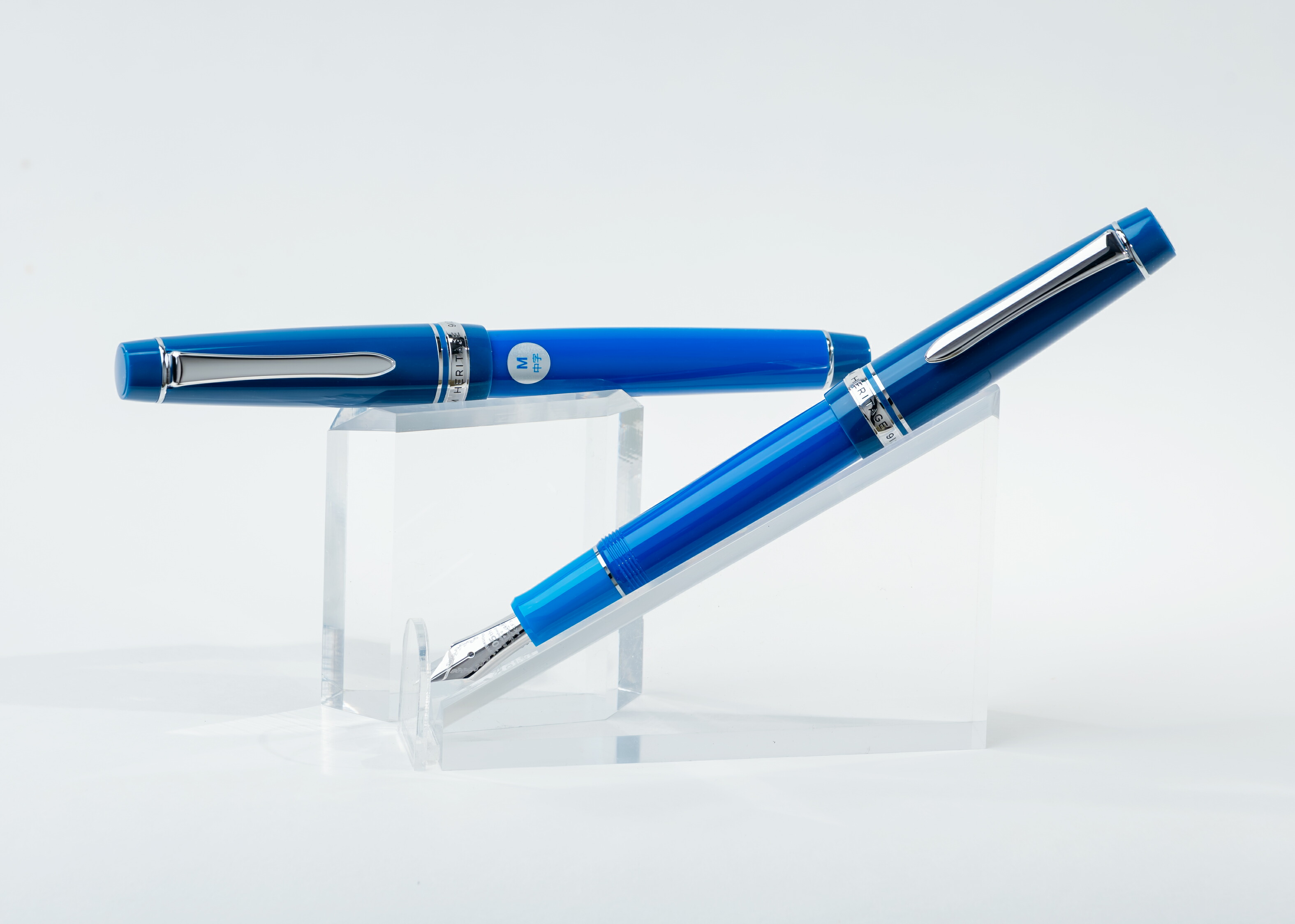 甲玉堂105周年記念万年筆 「藍甲(あいかぶと)」 【公式通販】