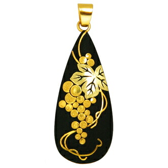 楽天市場】ペンダント 流れ P-20新 ネックレス 肥後象嵌 伝統工芸品