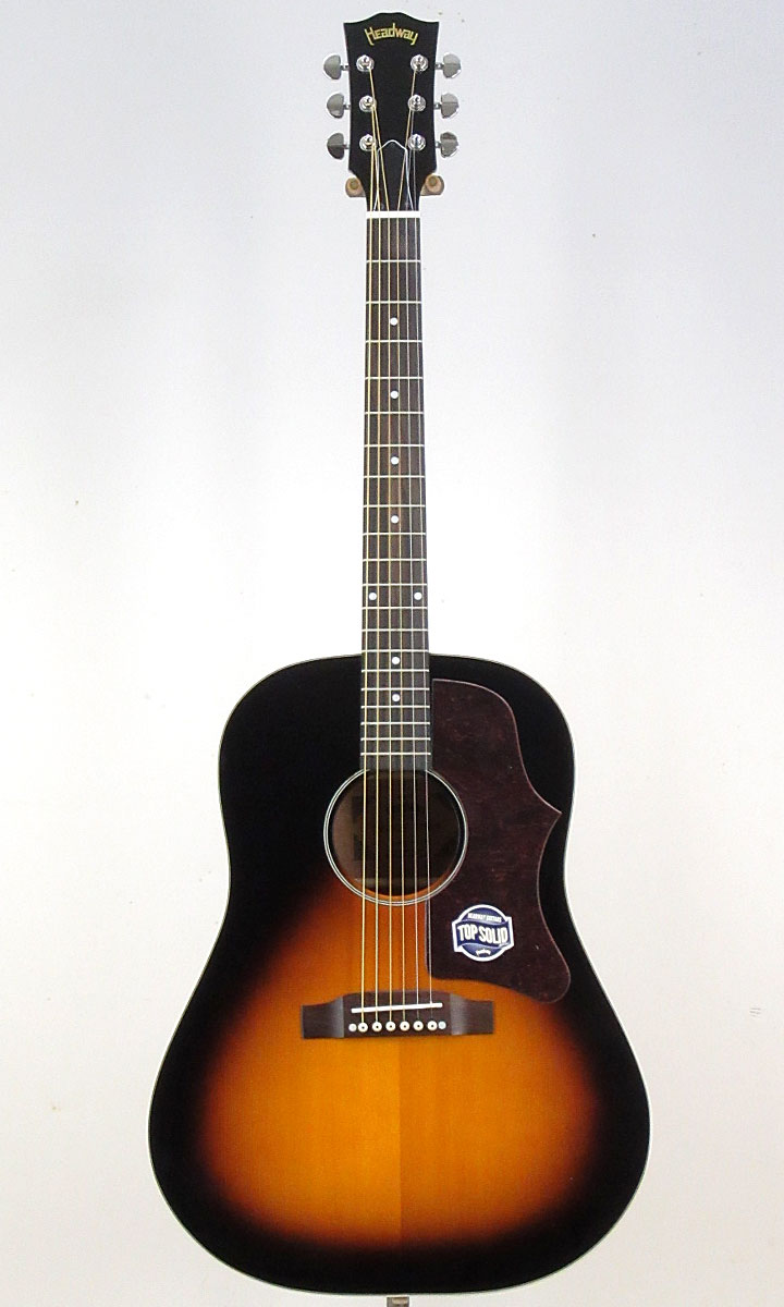 Headway HJ-45S BLK ヘッドウェイ アコースティックギター