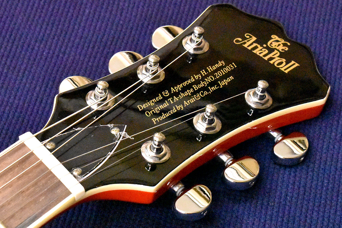 楽天市場】Aria ProII TA-200 RD【スペア弦付き】【送料無料】アリア