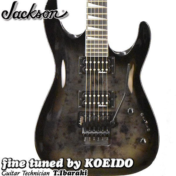 楽天市場】Jackson JS SERIES DINKY JS32 DKAP Transparent Black