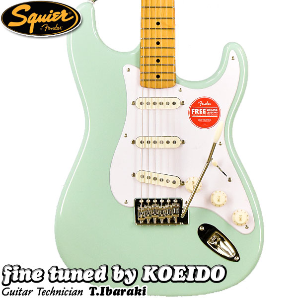 Squire by Fender ストラトキャスター ミントグリーン Squire by
