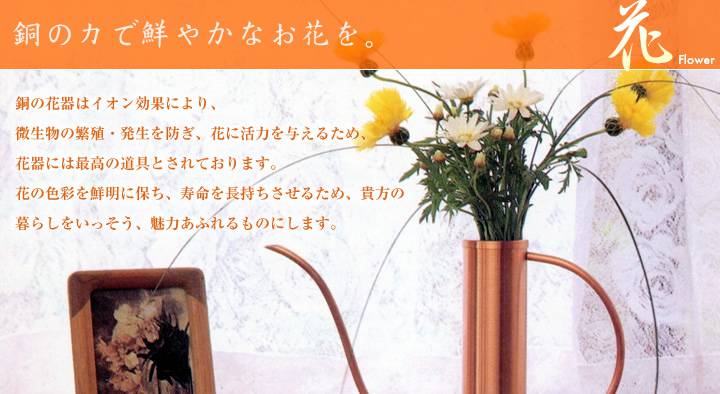 楽天市場】【純銅 水差し】 新光金属 新光堂 新潟県燕市 花用 銅製品