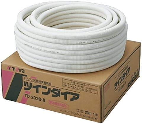 楽天市場】TOYO ペアコイル エアコン用被覆銅管 2分3分配管 20m TD