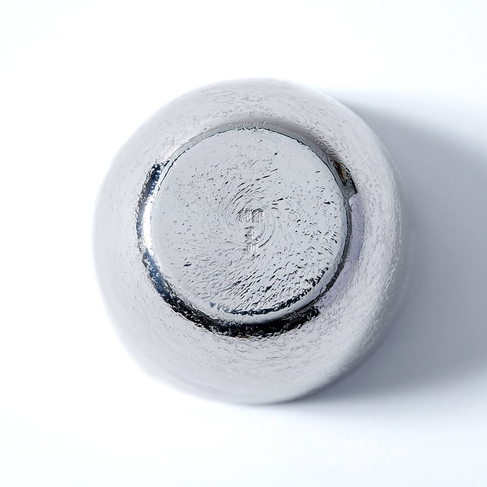 楽天市場】手づくり 伝統工芸品 東京銀器 大淵銀器 純銀製 ぐい呑み