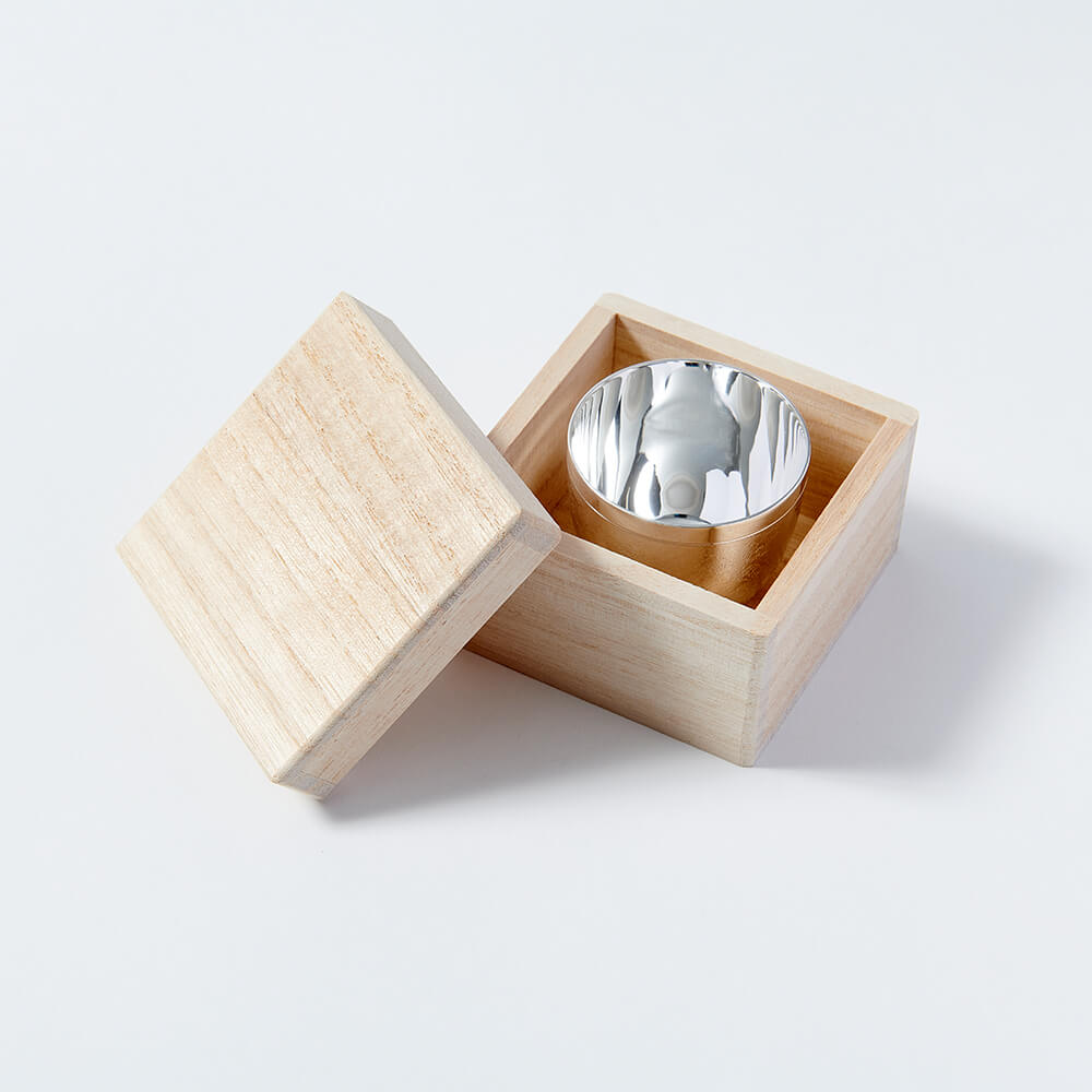 楽天市場】手づくり 伝統工芸品 東京銀器 大淵銀器 純銀製 ぐい呑み