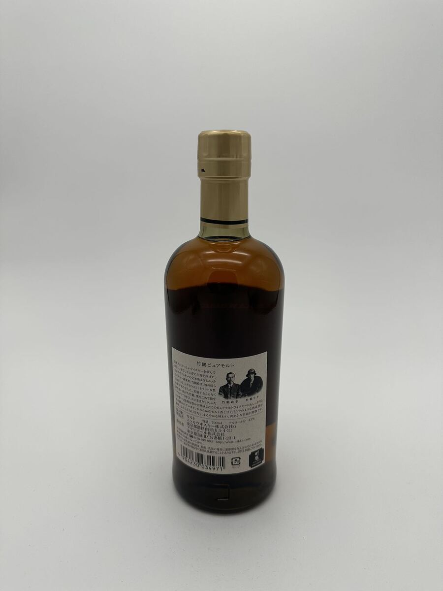 楽天市場】ニッカウイスキー 竹鶴ピュアモルトカートンなし 1本 化粧箱