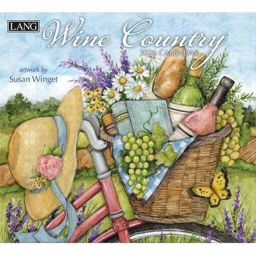 楽天市場】2026年ラングカレンダー「Wine Country」 ワインカントリー