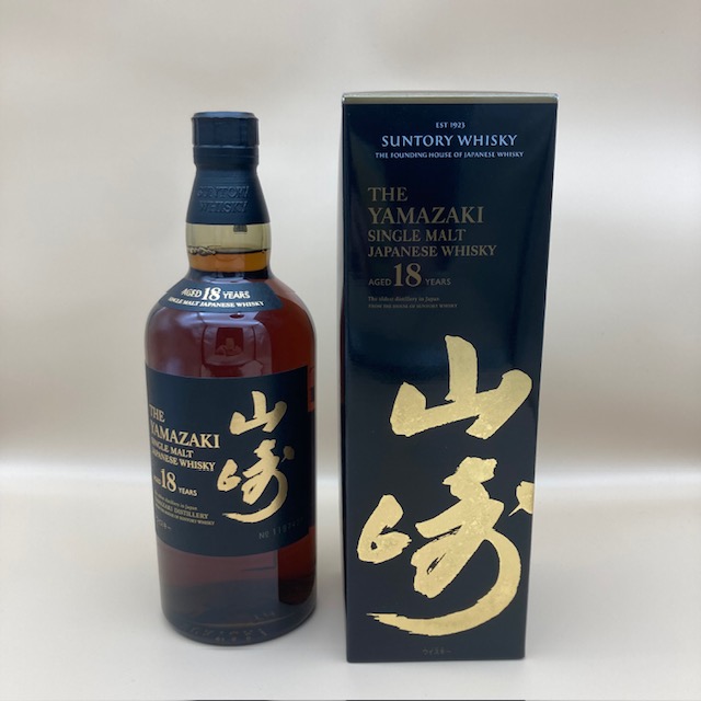 楽天市場】シングルモルト山崎18年化粧箱入/700ml 贈り物 父の日