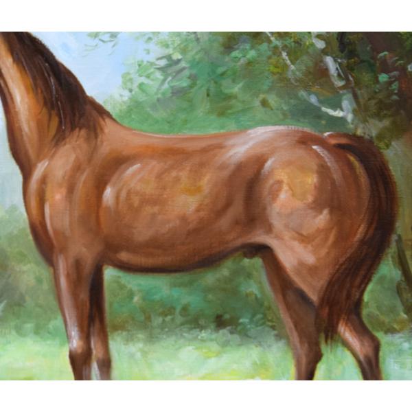 鈴木政輝 「ばら」 美術年鑑画家 油彩画 金色額縁付き F6号 箱付き