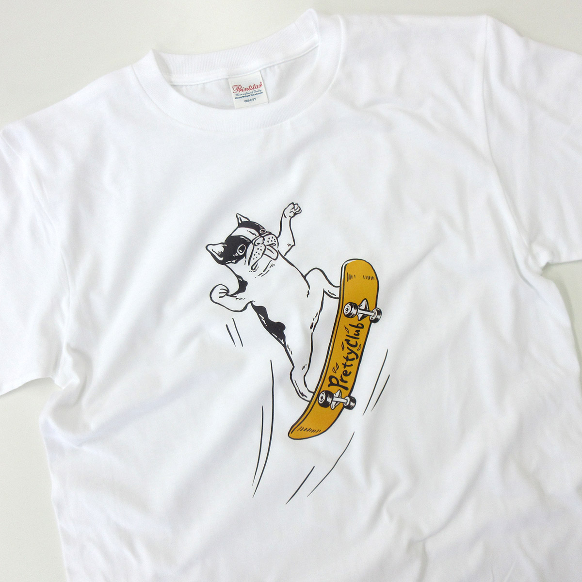 楽天市場】フレンチブルドッグ 「 フレブル スケボー ジャンプ 」 T