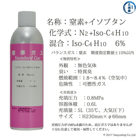 楽天市場】大陽日酸 高純度ガス ( 純ガス ) スプレー 缶 二種混合 窒素