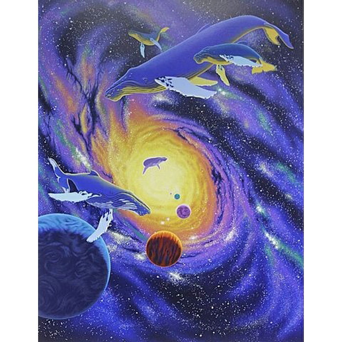 シム・シメール シムシメール 「 マジックプレイス 」 版画シルク