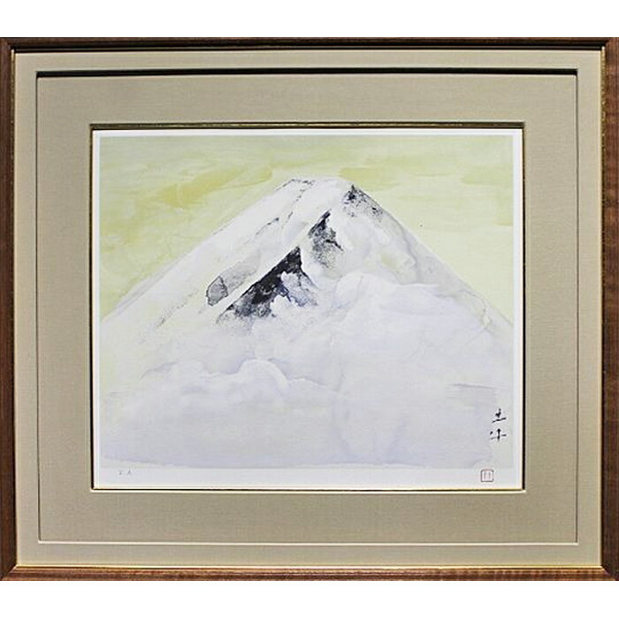 楽天市場】奥村土牛 『寿富士』 版画 風景画 奥村土牛 画伯 日本人作家