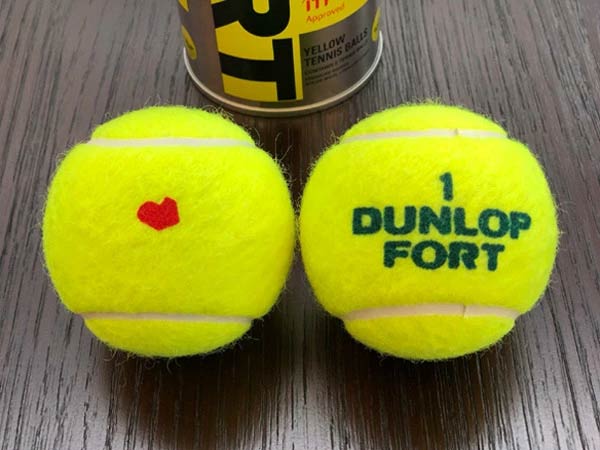 未使用 DUNLOP FORT テニスボール イエロー 18缶 36個入り DUNLOP FORT