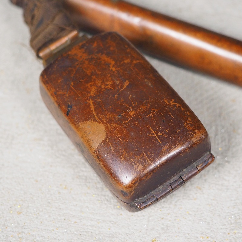 1192 銅製カニ龍文矢立墨壺提げ物書道具文房具骨董品