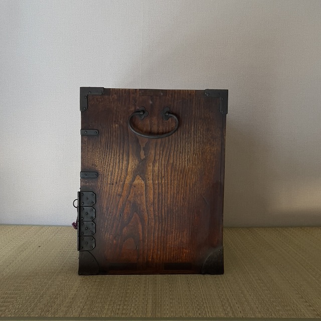 楽天市場】小箪笥 古箪笥 ケヤキの木目が綺麗 0004タンス 収納 書籍箱