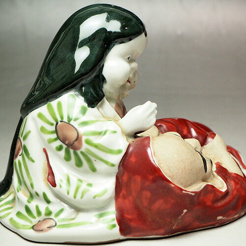 楽天市場】0113 お多福 達磨大使 瀬戸物人形 人形 置物 陶磁器 瀬戸物