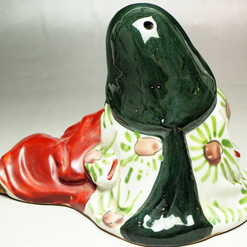 楽天市場】0113 お多福 達磨大使 瀬戸物人形 人形 置物 陶磁器 瀬戸物