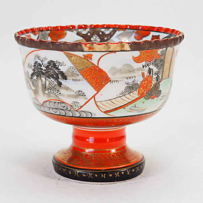 骨董 伊万里焼 蔦柄金彩酒器2本セット 明治 大正ロマン 昭和レトロ