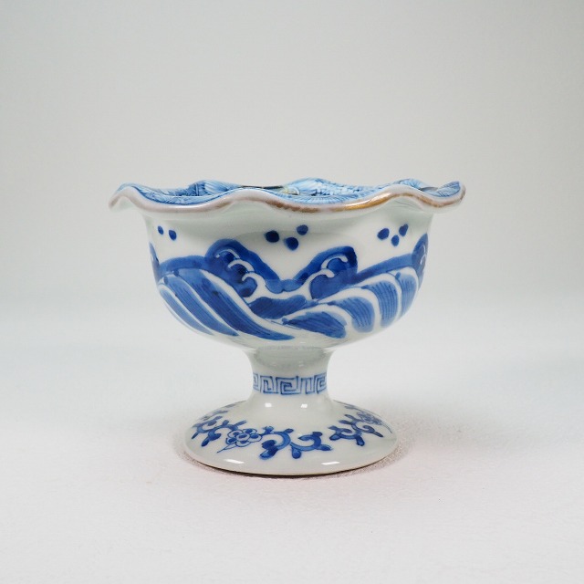 伊万里 馬上杯 向付 在銘 色絵 手書き 茶道具 酒器 【公式通販】