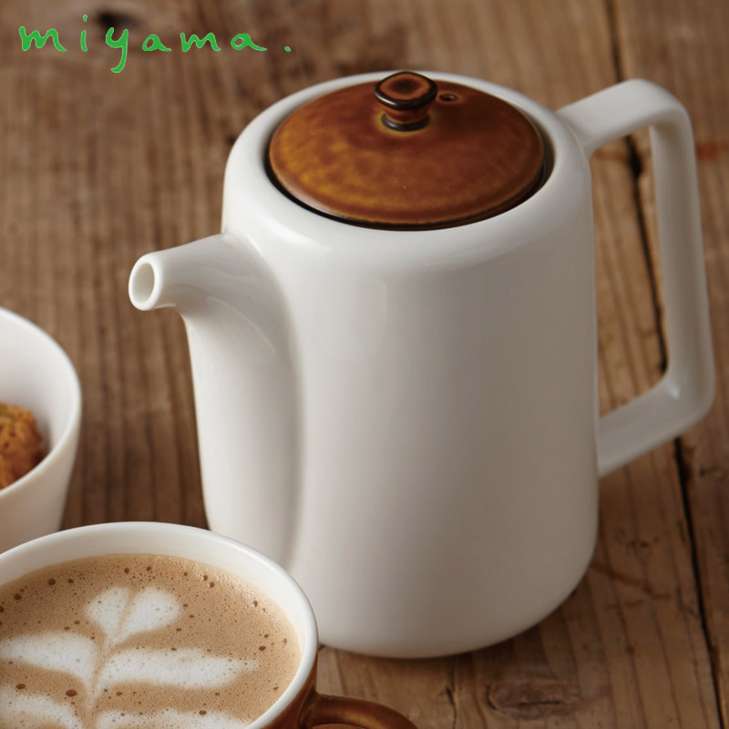 楽天市場】【日本製】 急須 ポット miyama 深山陶器 Lサイズ bico ビコ
