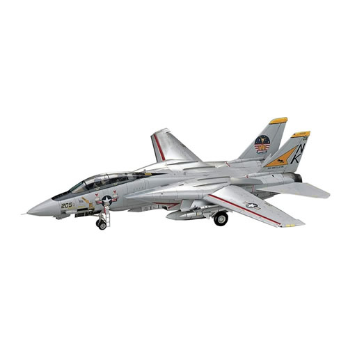 ハセガワ 1/48 F14トムキャット プラモデル塗装済み完成品 F-14A トム