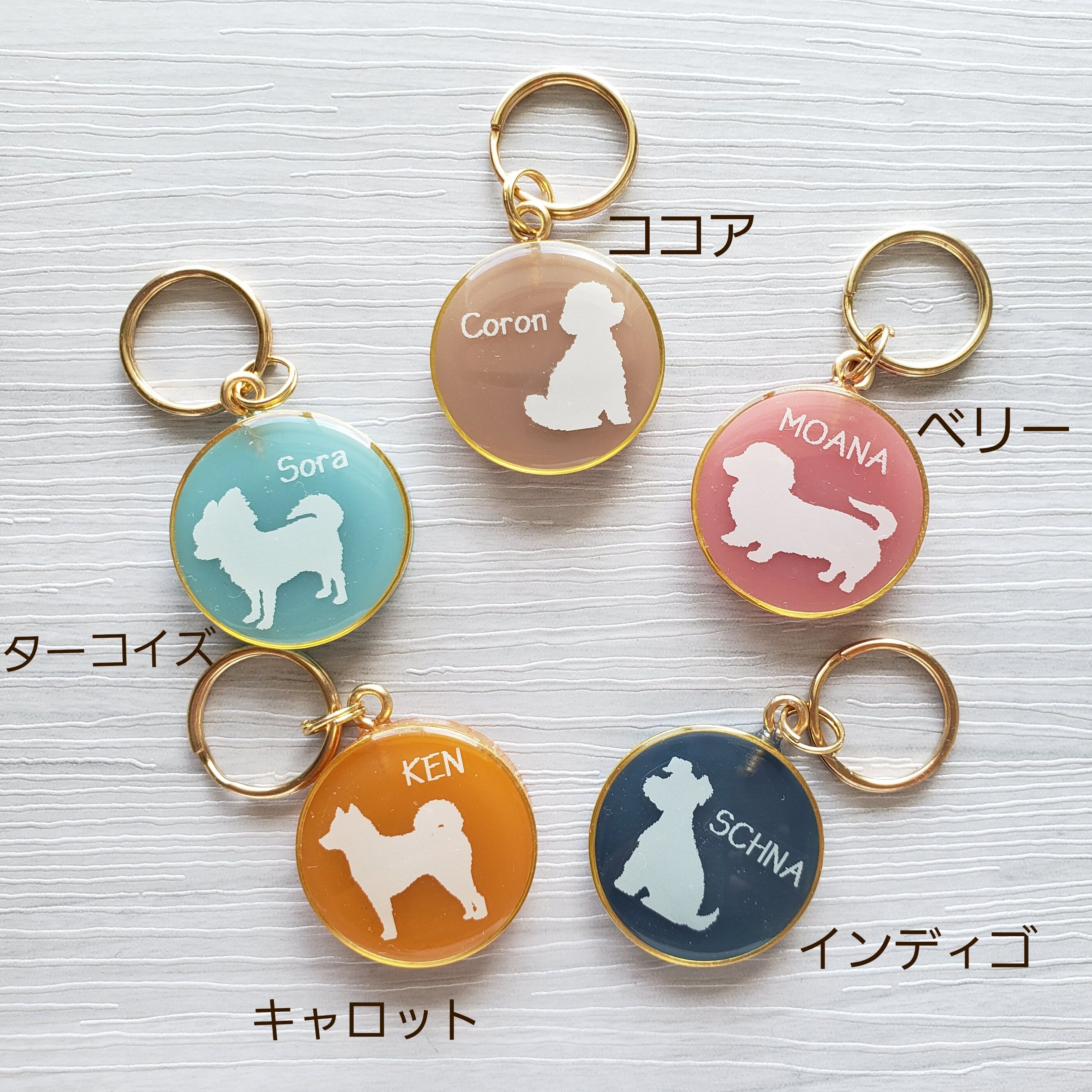 楽天市場】【シルエットネームタグ】 迷子札 犬 猫 ネームタグ ネーム