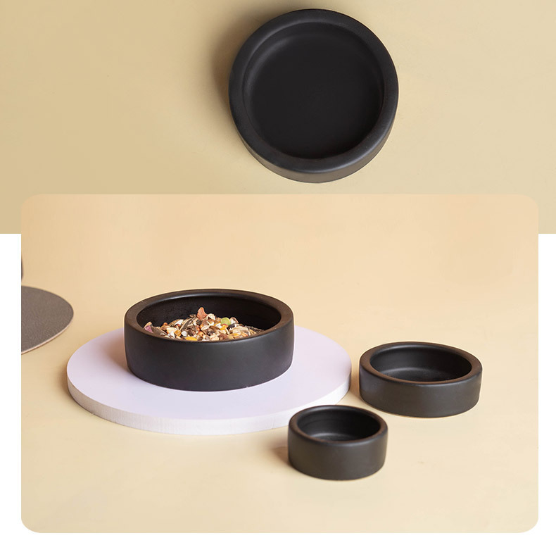 楽天市場】送料無料 エサ入れ 餌入れ 水入れ M L 爬虫類 両生類 陶器