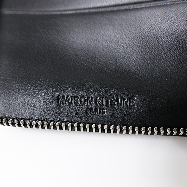楽天市場】Maison Kitsune メゾンキツネ Fox Head Square Zip Wallet