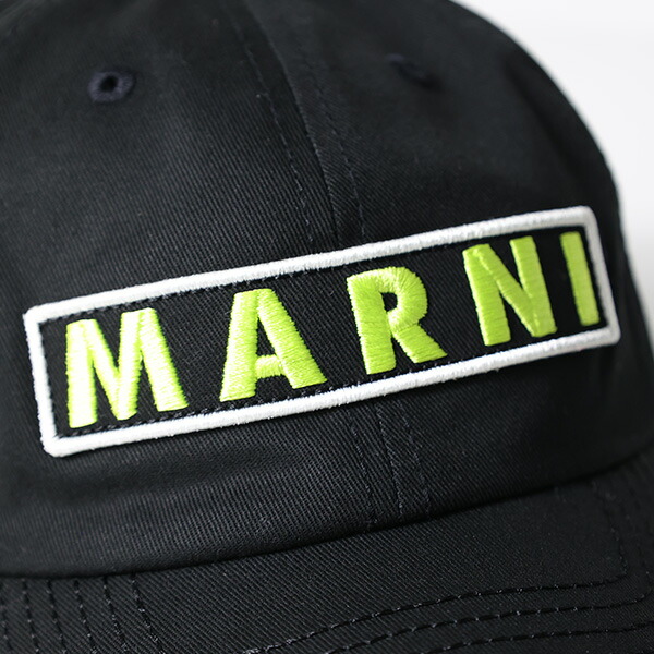 楽天市場】MARNI マルニ Logo Baseball Cap ベースボールキャップ 帽子