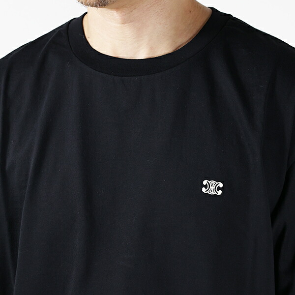 楽天市場】CELINE セリーヌ Logo T-Shirts Tシャツ メンズ 半袖 クルー