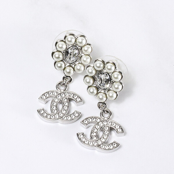楽天市場】CHANEL シャネル Coco Mark Earrings ココマークイヤリング