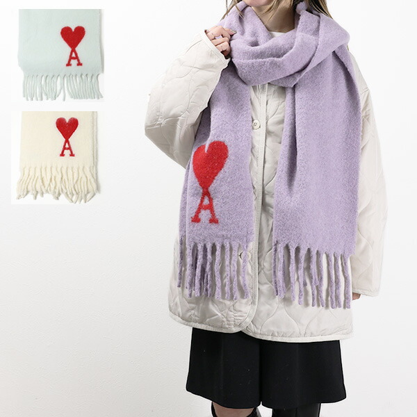 楽天市場】AMI PARIS アミ パリス OVERSIZED AMI DE COEUR SCARF