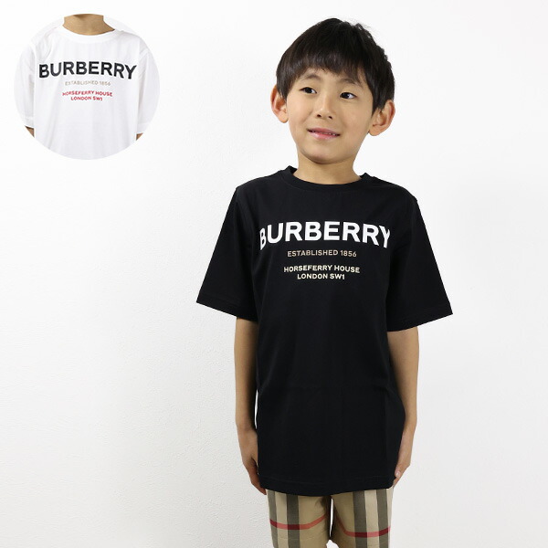 ノア様♡18m BURBERRYベビー 大人気 ロゴTシャツ ラインロゴレギンス