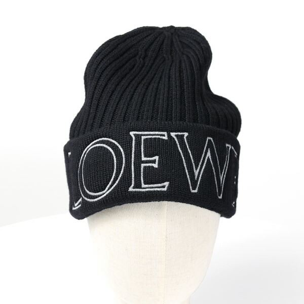 楽天市場】LOEWE ロエベ Wool Beanie ニット帽 ウール ビーニー