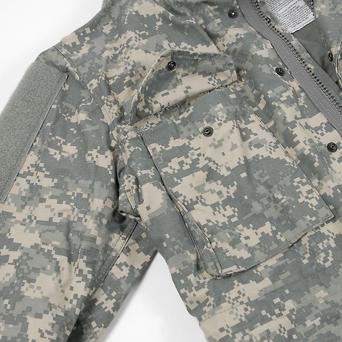 楽天市場】アメリカ軍 ACU デジタルカモ M-65 フィールドジャケット