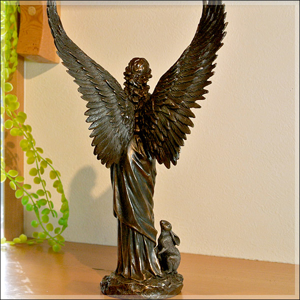 楽天市場】英知の天使 エンジェル 像 天使 エンジェル angel 置き物