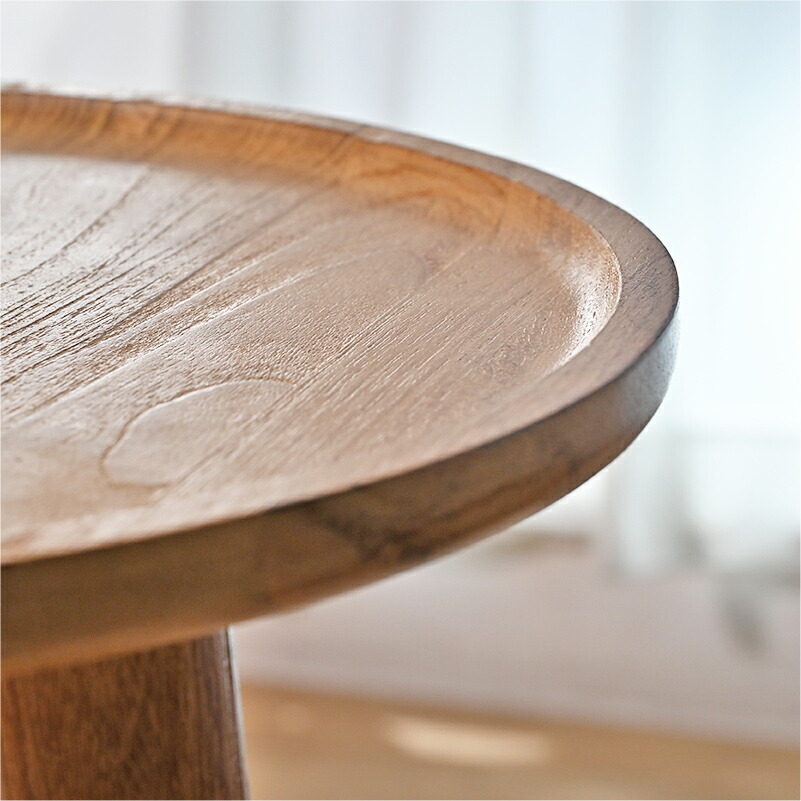 桜材サイドテーブル コーヒーテーブル ナイトテーブル 観葉植物置き台