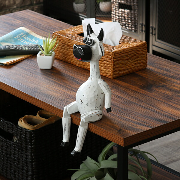 楽天市場】アジアン雑貨 小物 Mサイズ 置き物 ウシの置物 人形 バリの