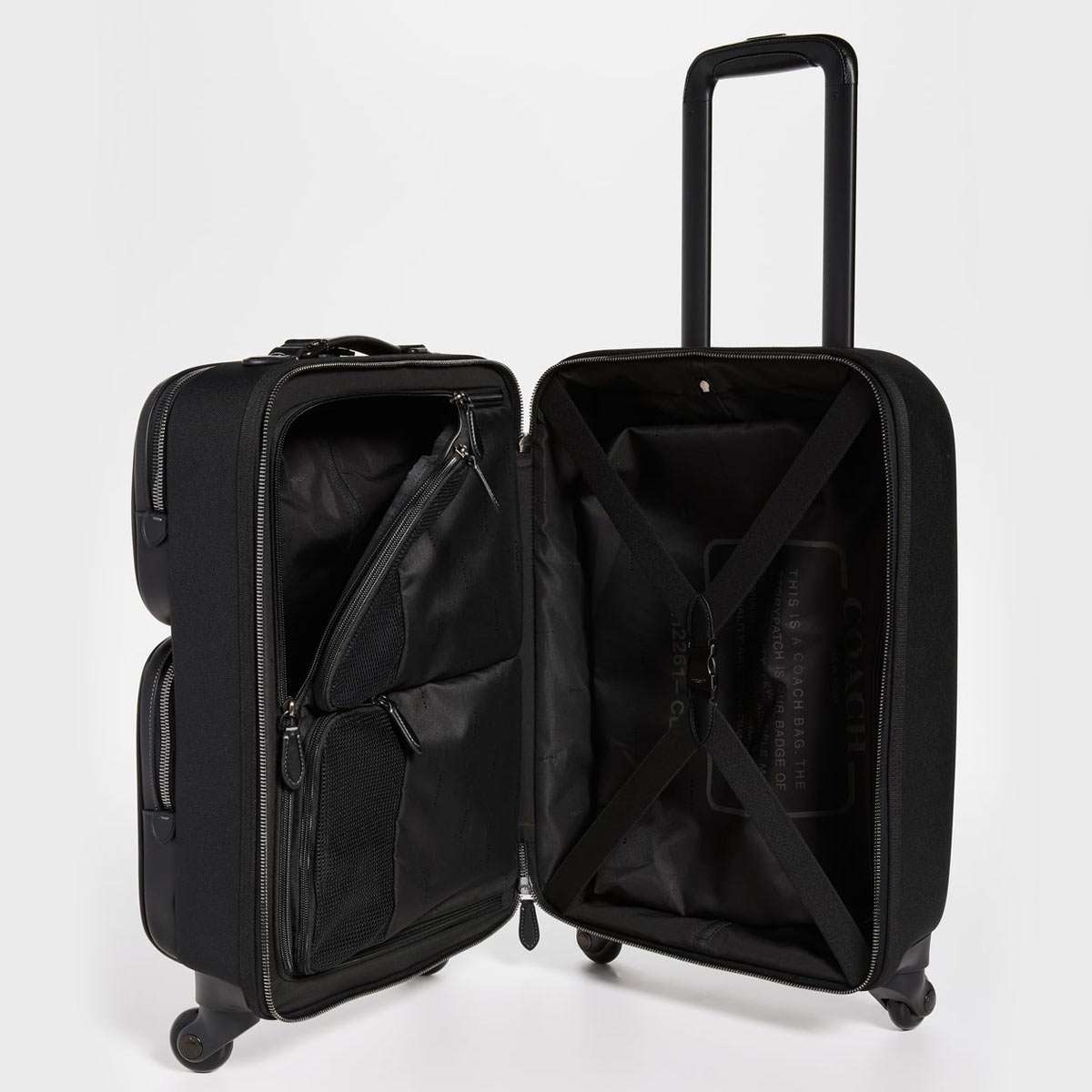 美品】コーチ キャリーケース ウィールド シグネチャー 黒 4輪