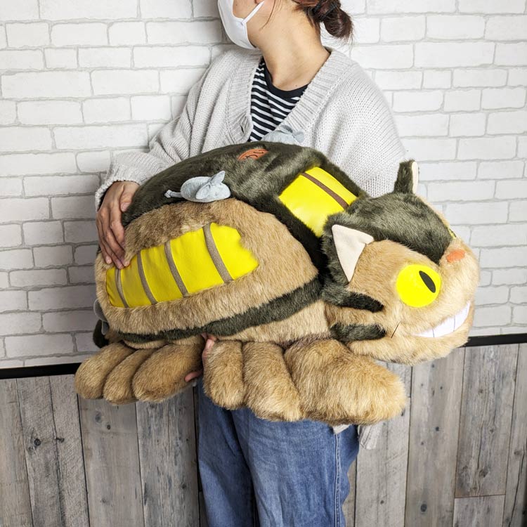 楽天市場】送料無料 となりのトトロ ぬいぐるみ 特大 ネコバス