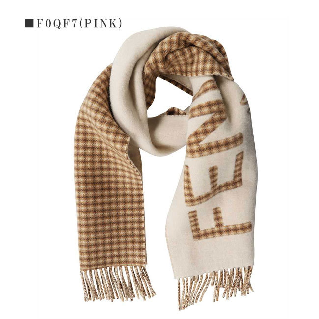 楽天市場】FENDI フェンディ FXT334 AHR1 カシミア混マフラー ストール