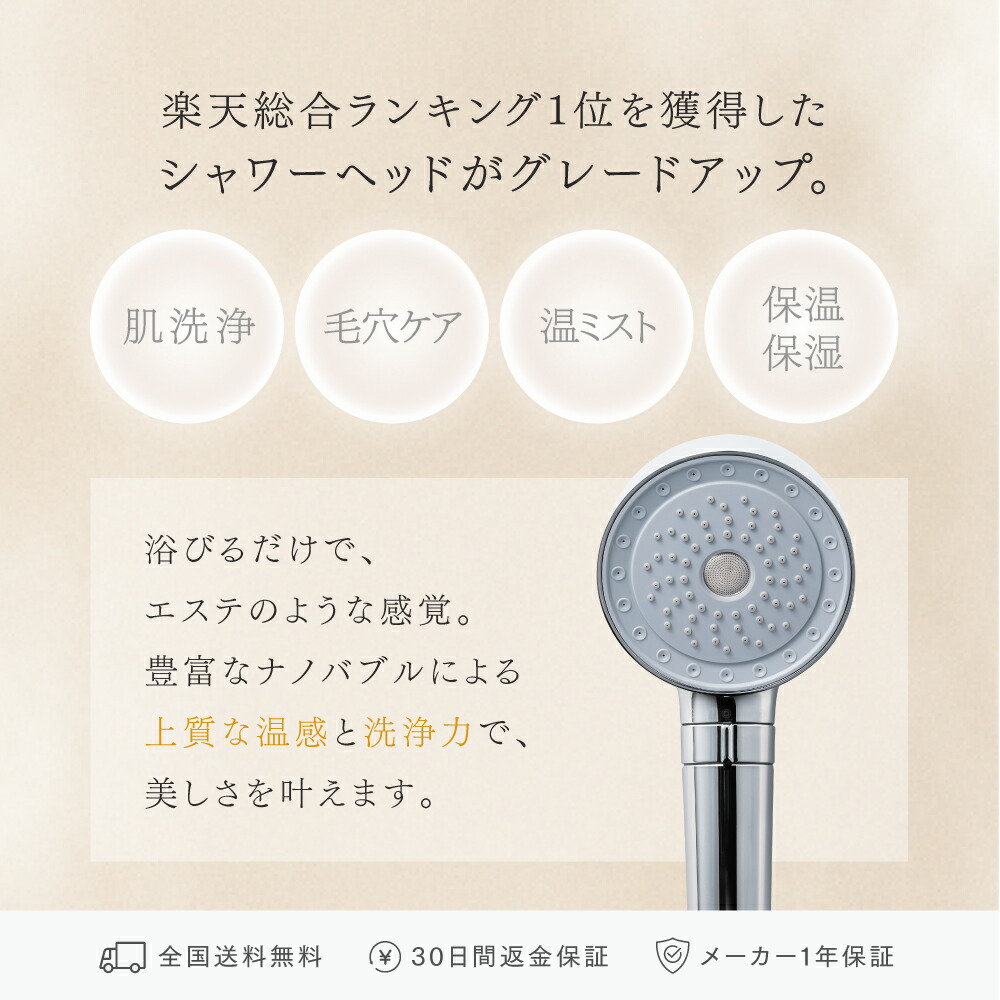 楽天市場】【公式｜期間限定 5%OFFクーポン+P5倍！】ナノバブル