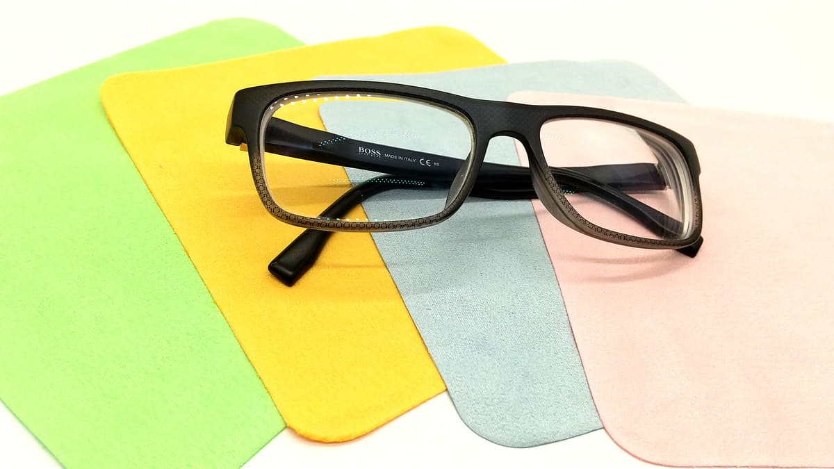 楽天市場】【楽天2冠入賞】眼鏡拭き 4枚セット クロス クリーニング