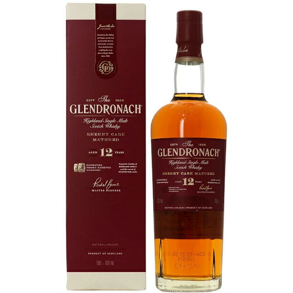 楽天市場】グレンドロナック 12年 43度 箱付 700ml : 酒類の総合専門店